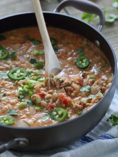 Spicy Hummus Turkey Chili