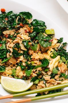 Spicy Kale and Coconut Stir Fry