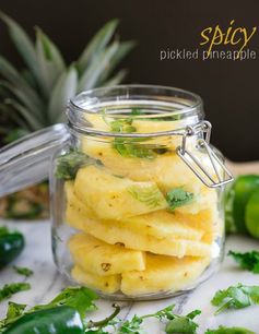 Spicy Pickled Pineapple