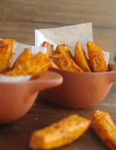 Spicy Sweet Potato Wedges