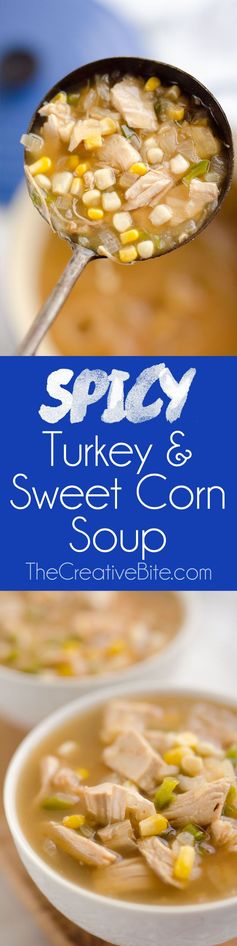 Spicy Turkey & Sweet Corn Soup