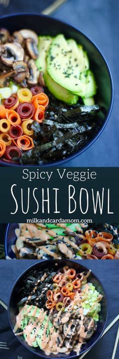 Spicy Veggie Sushi Bowl