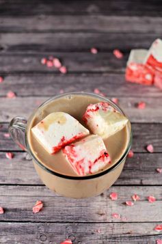 Spiked Peppermint Hot Chocolate