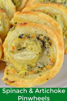 Spinach and Artichoke Pinwheels