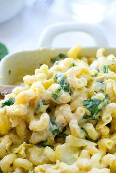 Spinach Artichoke Dip Mac 'n' Cheese