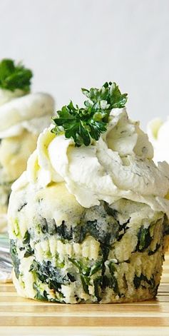 Spinach-Feta Muffins