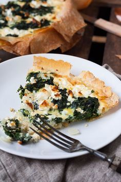 Spinat-Feta-Quiche ohne Boden - super einfach und verdammt lecker