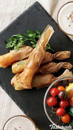 Spring Roll Pizza Sticks