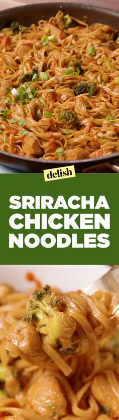 Sriracha Chicken Noodles