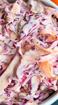 Sriracha Red Cabbage Slaw