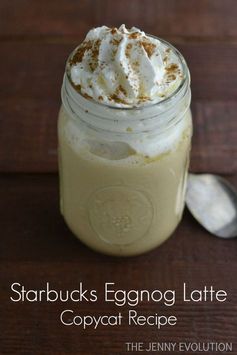 Starbucks Eggnog Latte Copycat