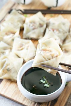 Steamed Vegetable Wontons