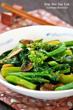 Stir Fry Gai Lan (Chinese Broccoli