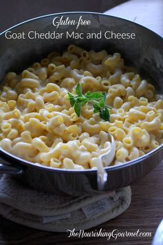 Stove Top Goat Cheddar Mac and Cheese (Gluten Free