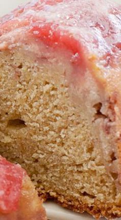 Strawberry Cheesecake Upside Down Bundt Cake