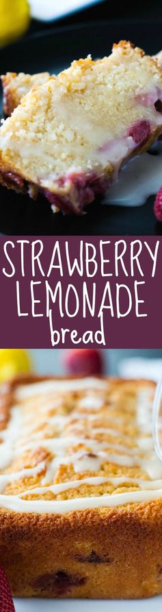 Strawberry Lemonade Bread