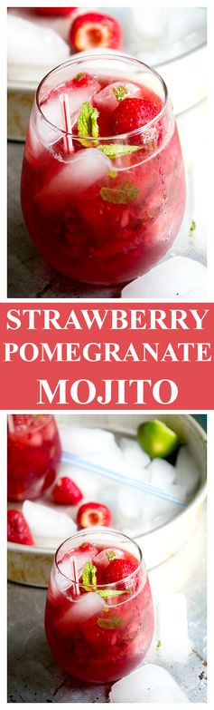 Strawberry Pom Mojito