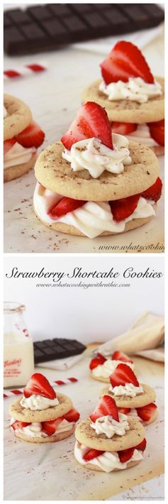 Strawberry Shortcake Cookies