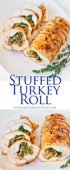 Stuffed Turkey Roll