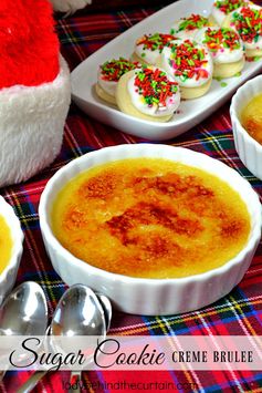 Sugar Cookie Creme Brulee