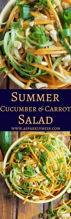 Summer Cucumber and Carrot Salad