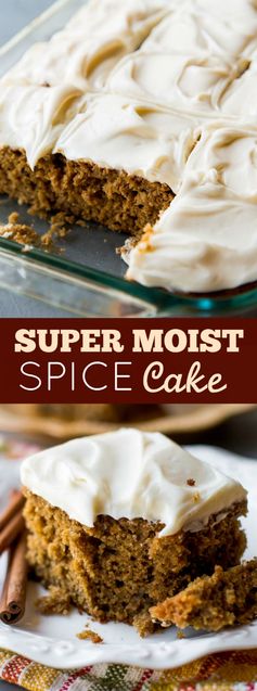 Super Moist Spice Cake