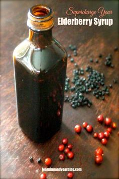 Supercharged Elderberry Syrup