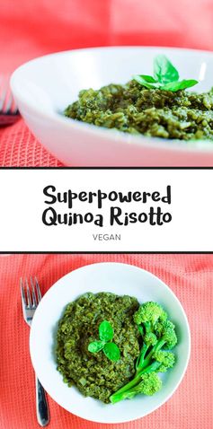 Superpowered Quinoa Vegan Risotto