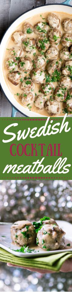 Swedish Cocktail Meatballs