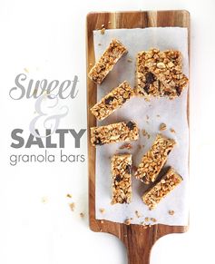 Sweet and Salty Granola Bars