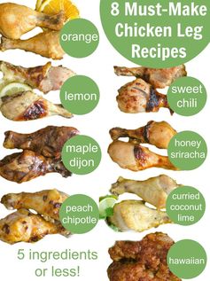 Sweet Chili and Ginger Chicken Legs