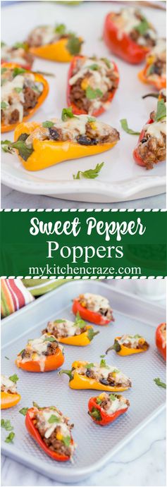 Sweet Pepper Poppers