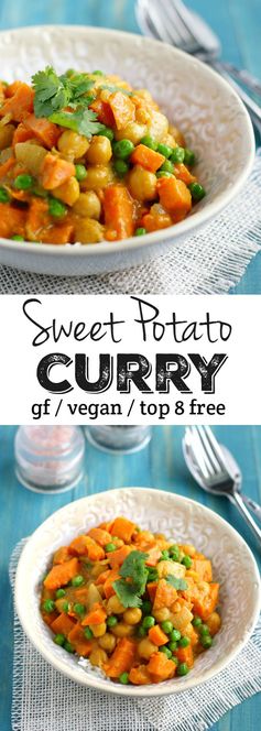 Sweet Potato Chickpea Curry