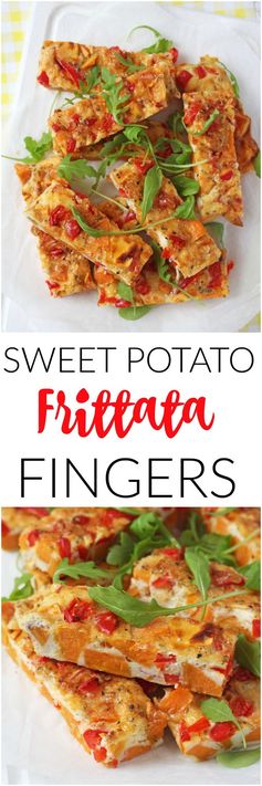 Sweet Potato Frittata Slices