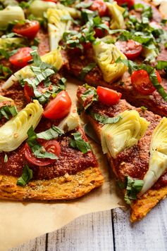 Sweet Potato Pizza Crust | Vegan & Gluten-Free