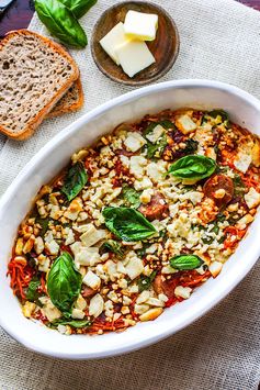 Sweet Potato Spaghetti Casserole (Grain Free