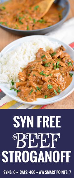 Syn Free Beef Stroganoff