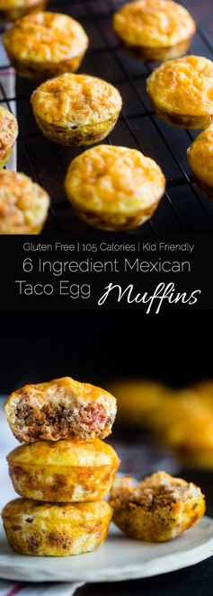 Taco Breakfast Egg Muffins