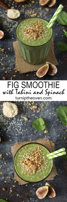 Tahini Fig Smoothie