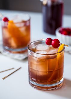 Tart Cherry Old Fashioned