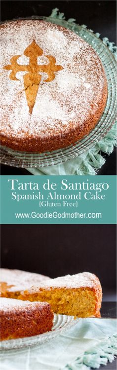 Tarta de Santiago (Spanish Almond Cake