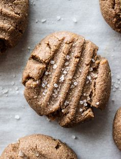 Teff Almond Butter Cookies (Gluten-free, Vegan