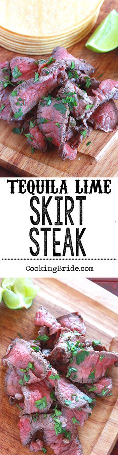 Tequila Lime Skirt Steak