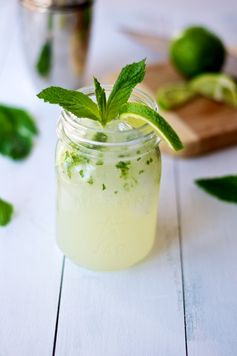Tequila Mint Limeade Cocktail