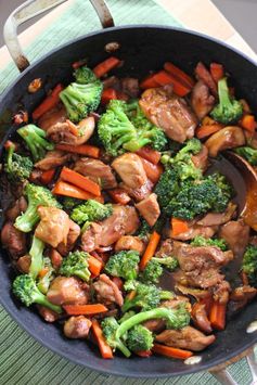 Teriyaki Chicken with Vegetables