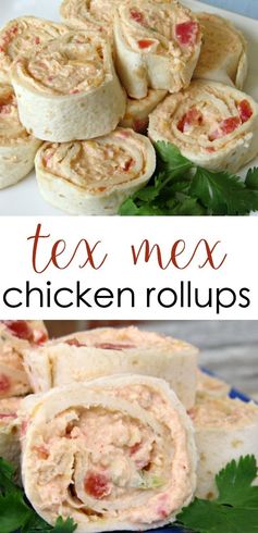 Tex Mex Chicken Rollups