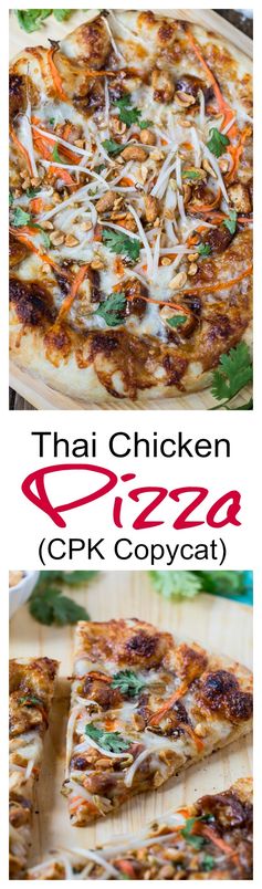 Thai Chicken Pizza