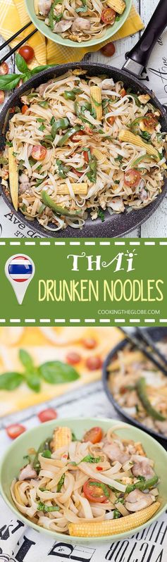 Thai Drunken Noodles - Pad Kee Mao