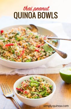 Thai Peanut Quinoa Salad