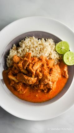 Thai Red Coconut Curry with Chicken